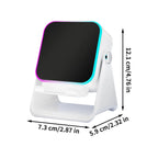 Smart Sensing Bluetooth Speaker Stand with 10W Wireless Charging and Ambient Light - Perfect for Home and Office